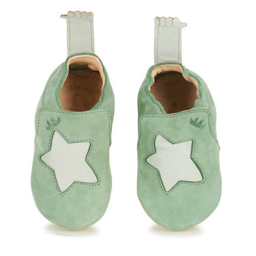 Green Star Baby Shoes - Joy