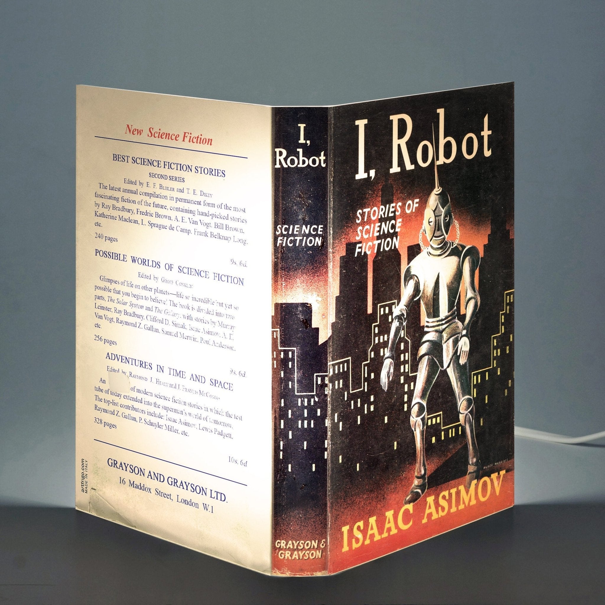I Robot Book Lamp - Joy