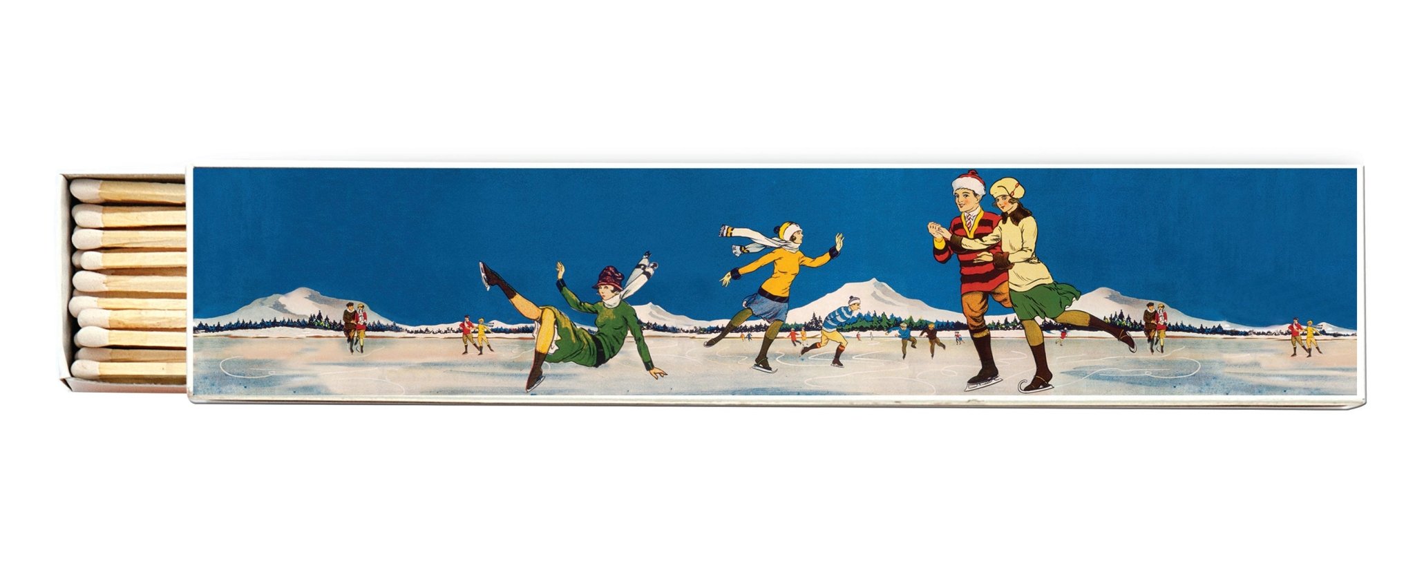 Ice Skating Long Matchbox - Joy