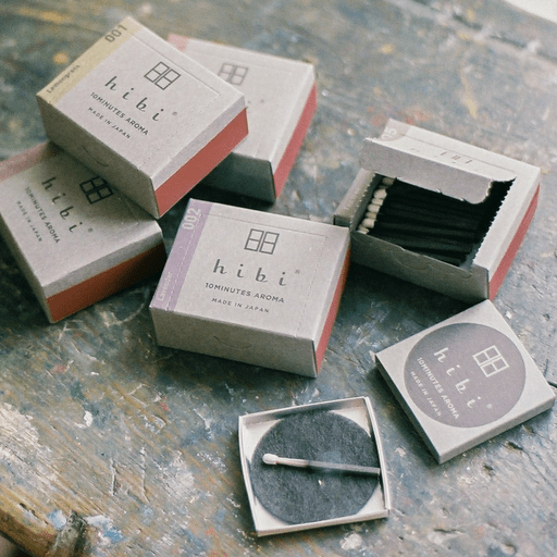 Japanese Cypress Incense Matchbox - Joy