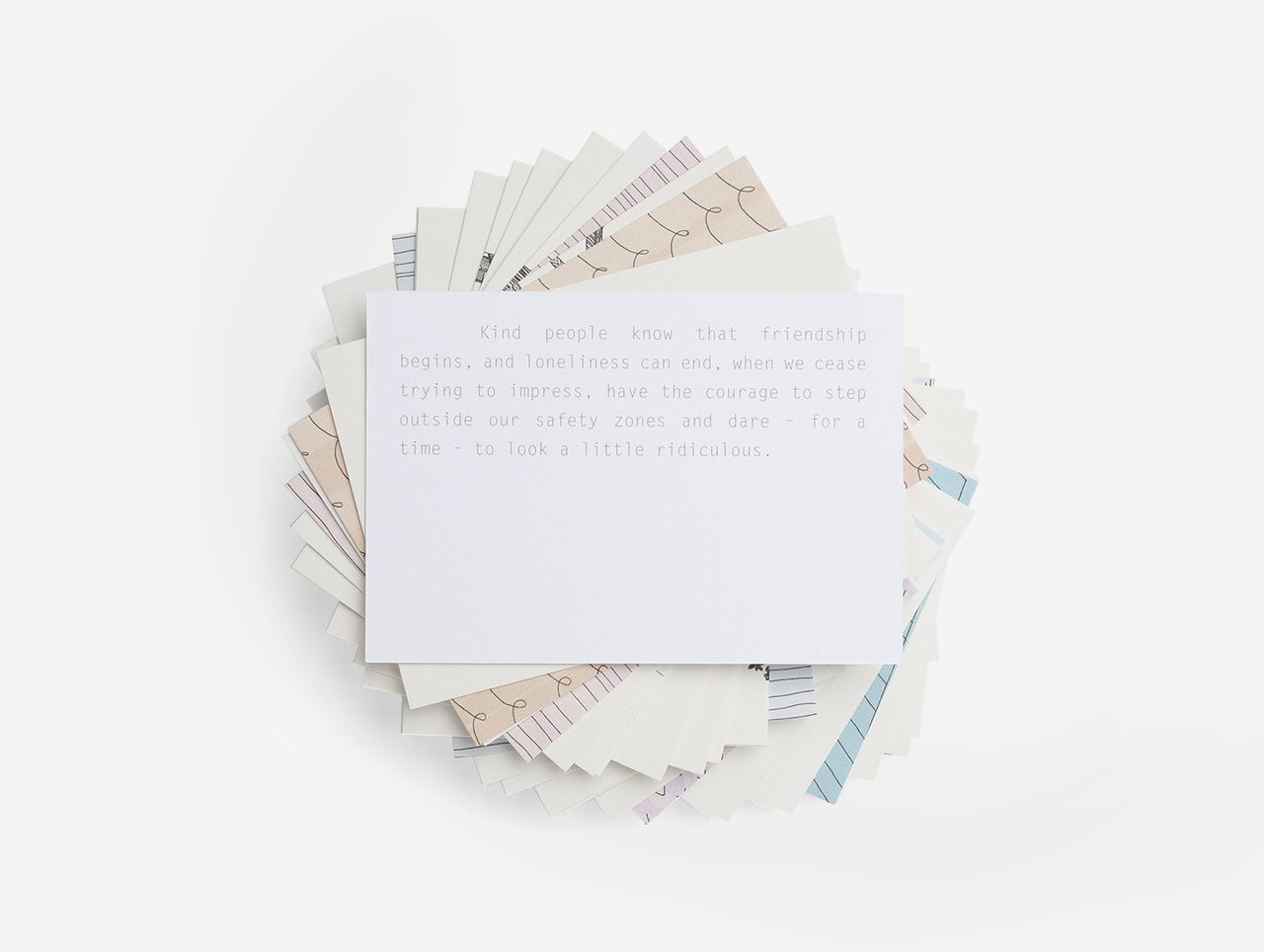 Kindness Prompts Card Set - Joy