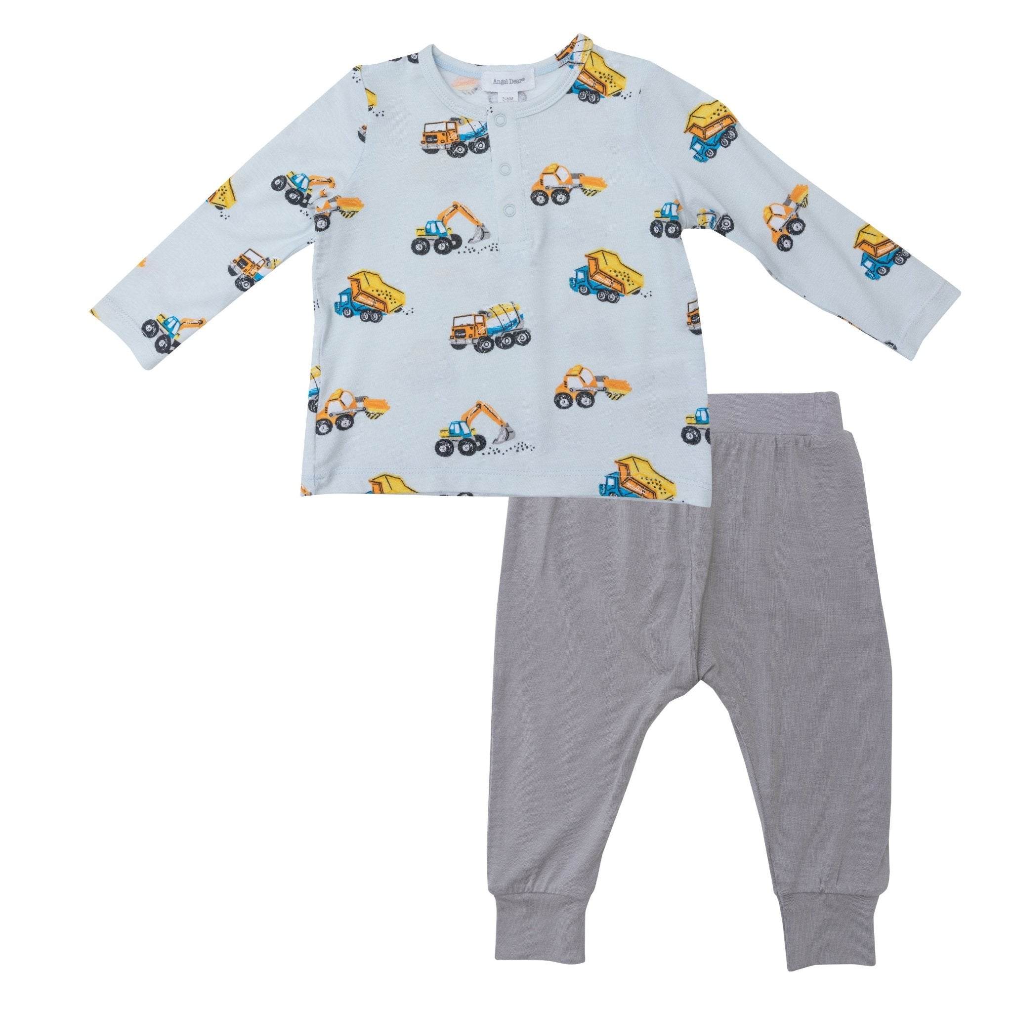 Long Sleeve Construction Pajamas - Joy