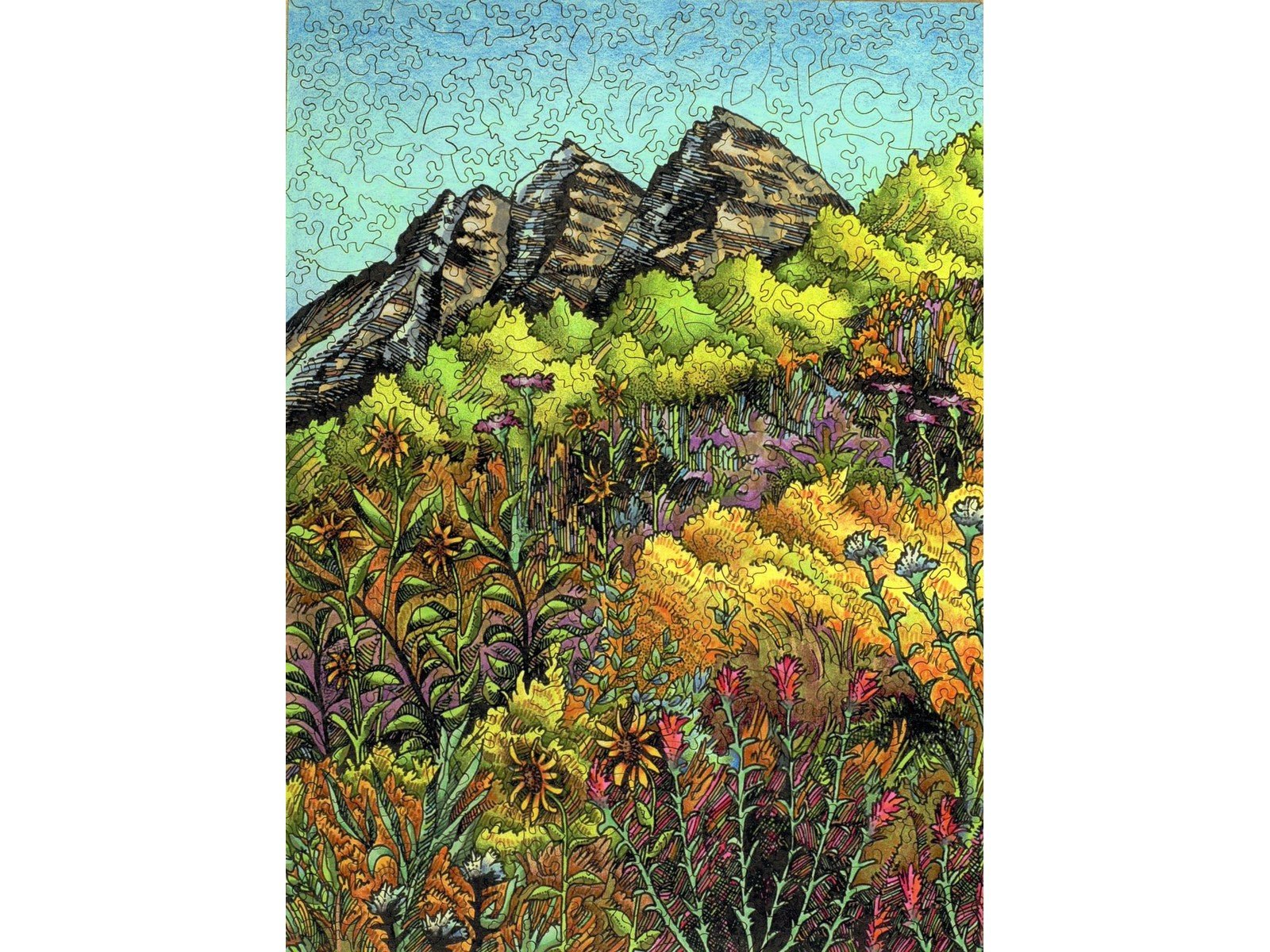 Maroon Bells Puzzle - Joy