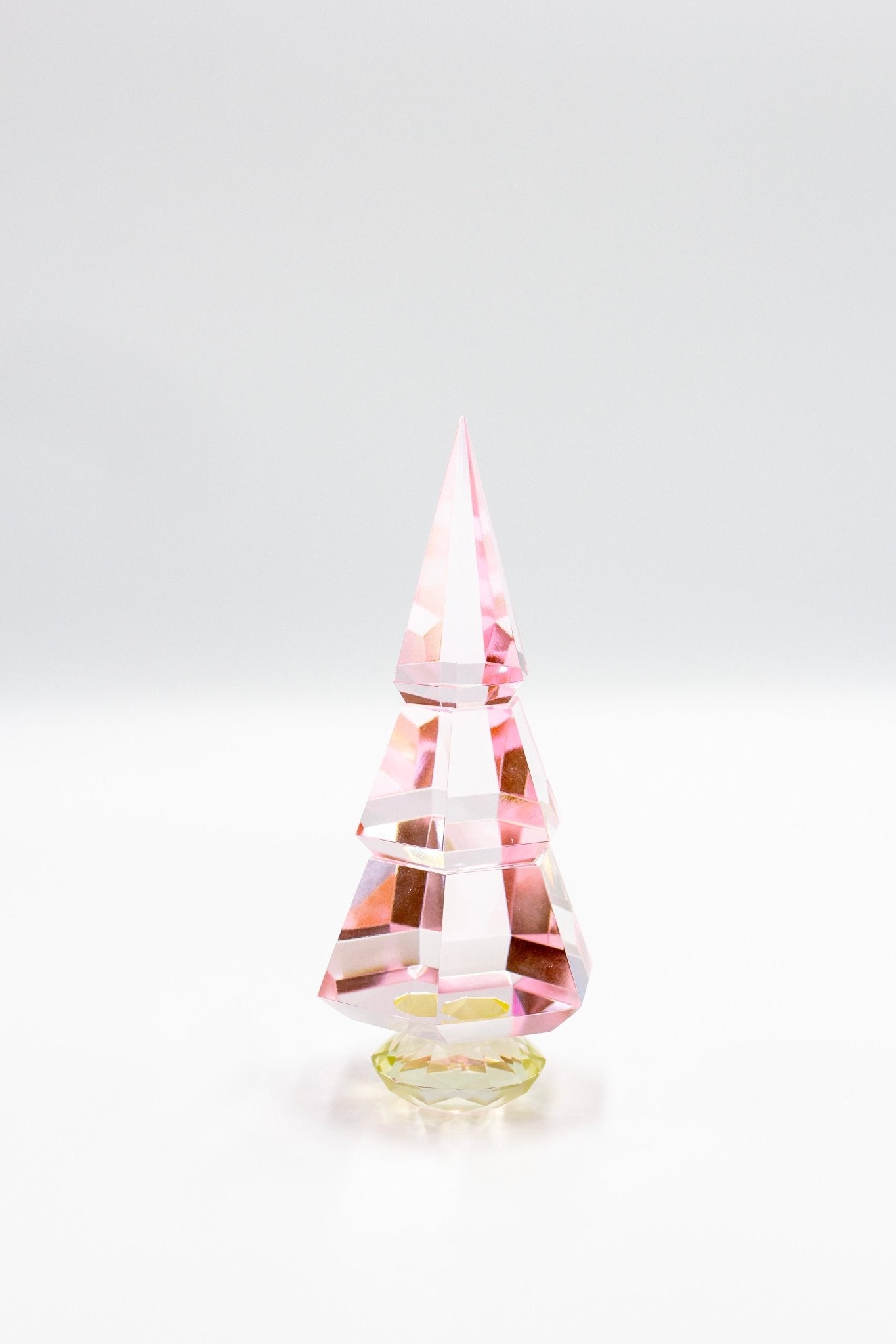 Pink Crystal Christmas Tree - Joy