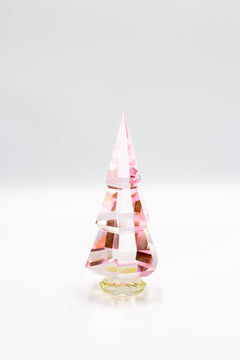 Pink Crystal Christmas Tree - Joy