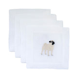 Pug Cocktail Napkin - Joy