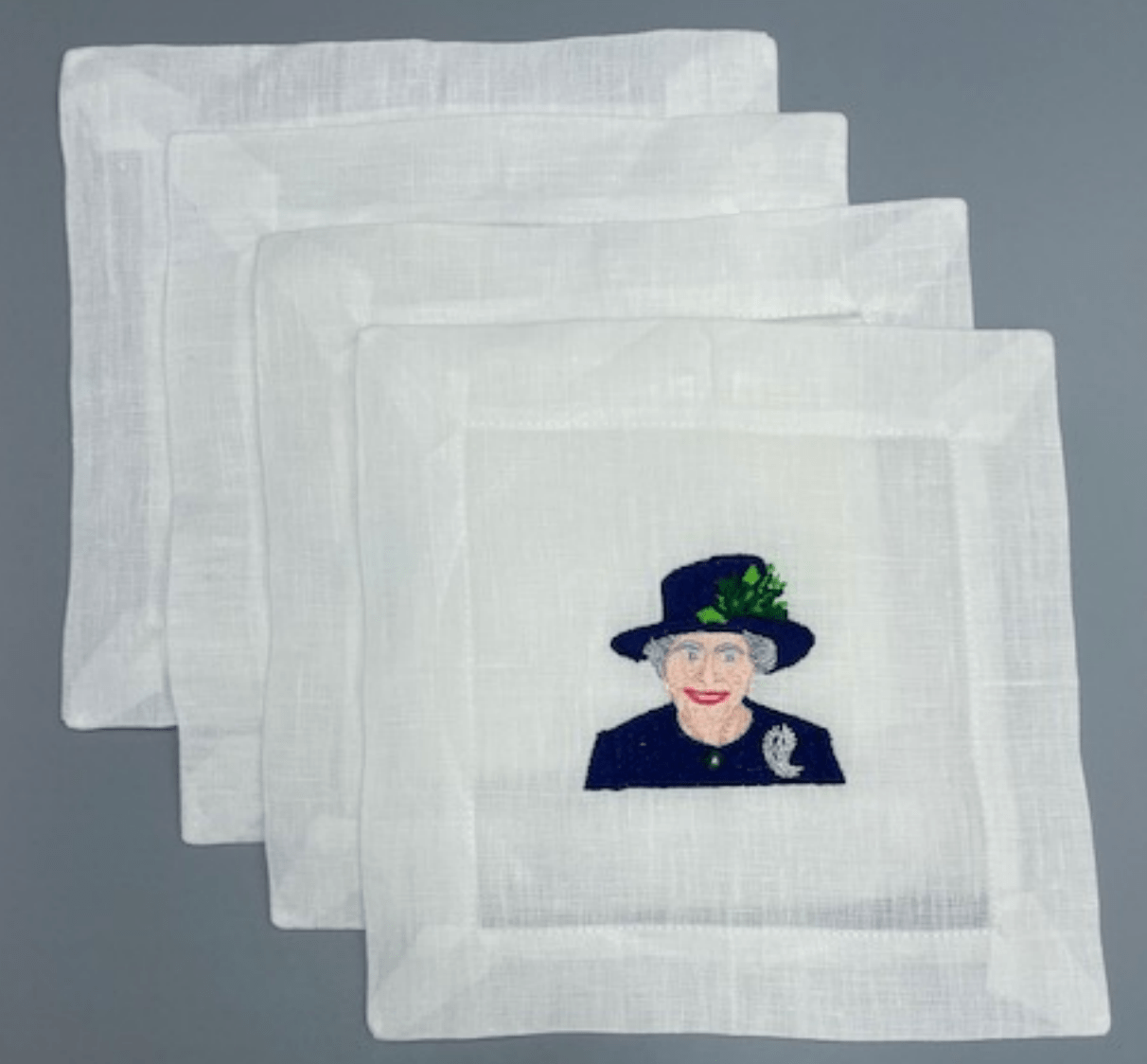 Queen Elizabeth Cocktail Napkin - Joy