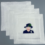 Queen Elizabeth Cocktail Napkin - Joy