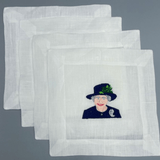 Queen Elizabeth Cocktail Napkin - Joy
