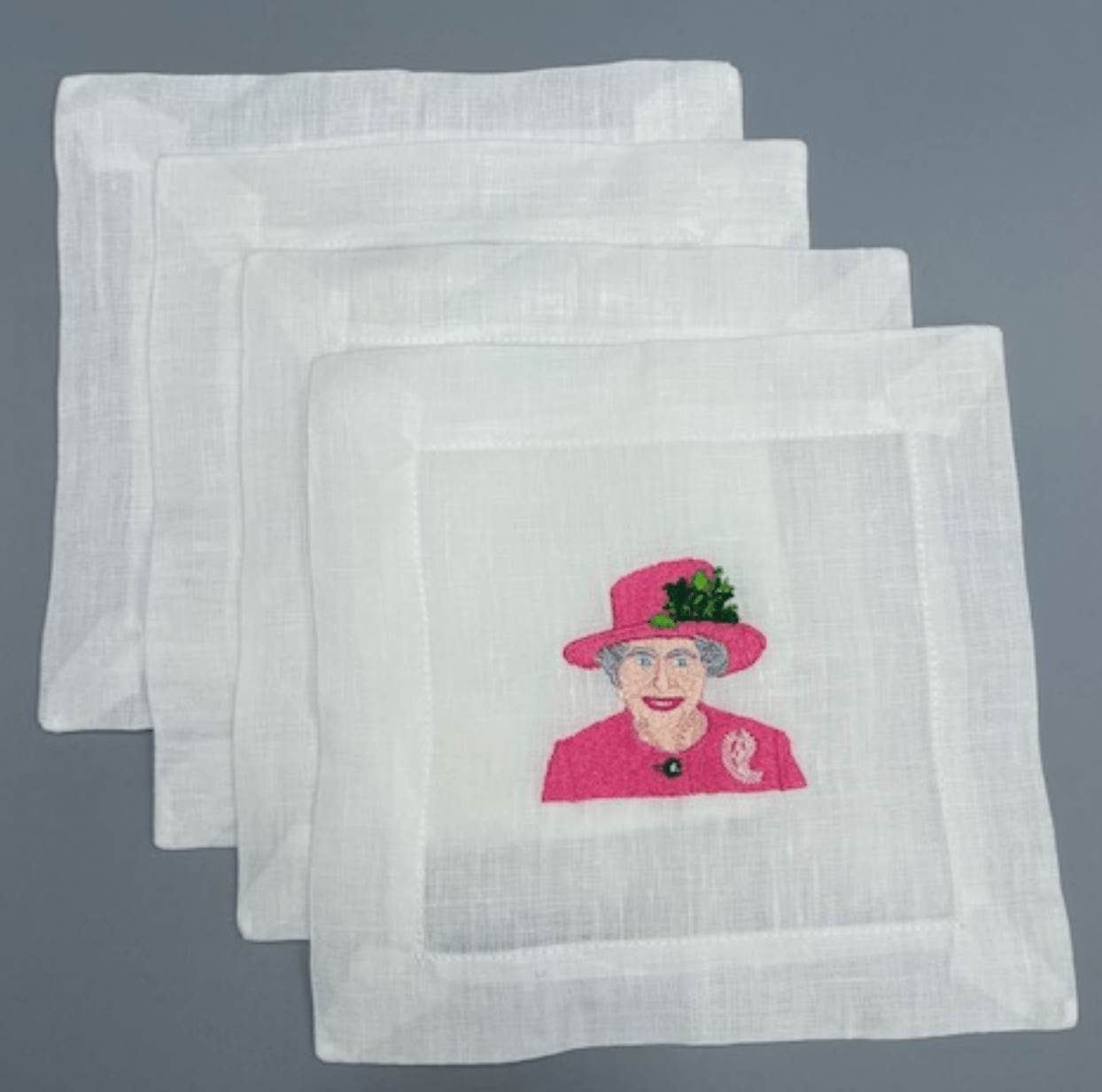 Queen Elizabeth Cocktail Napkin - Joy