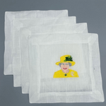 Queen Elizabeth Cocktail Napkin - Joy