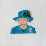 Queen Elizabeth Cocktail Napkin - Joy
