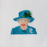 Queen Elizabeth Cocktail Napkin - Joy