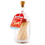 Red Stag Glass Bottle - Joy