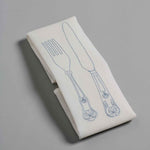 Silver Service Linen Napkin - Joy
