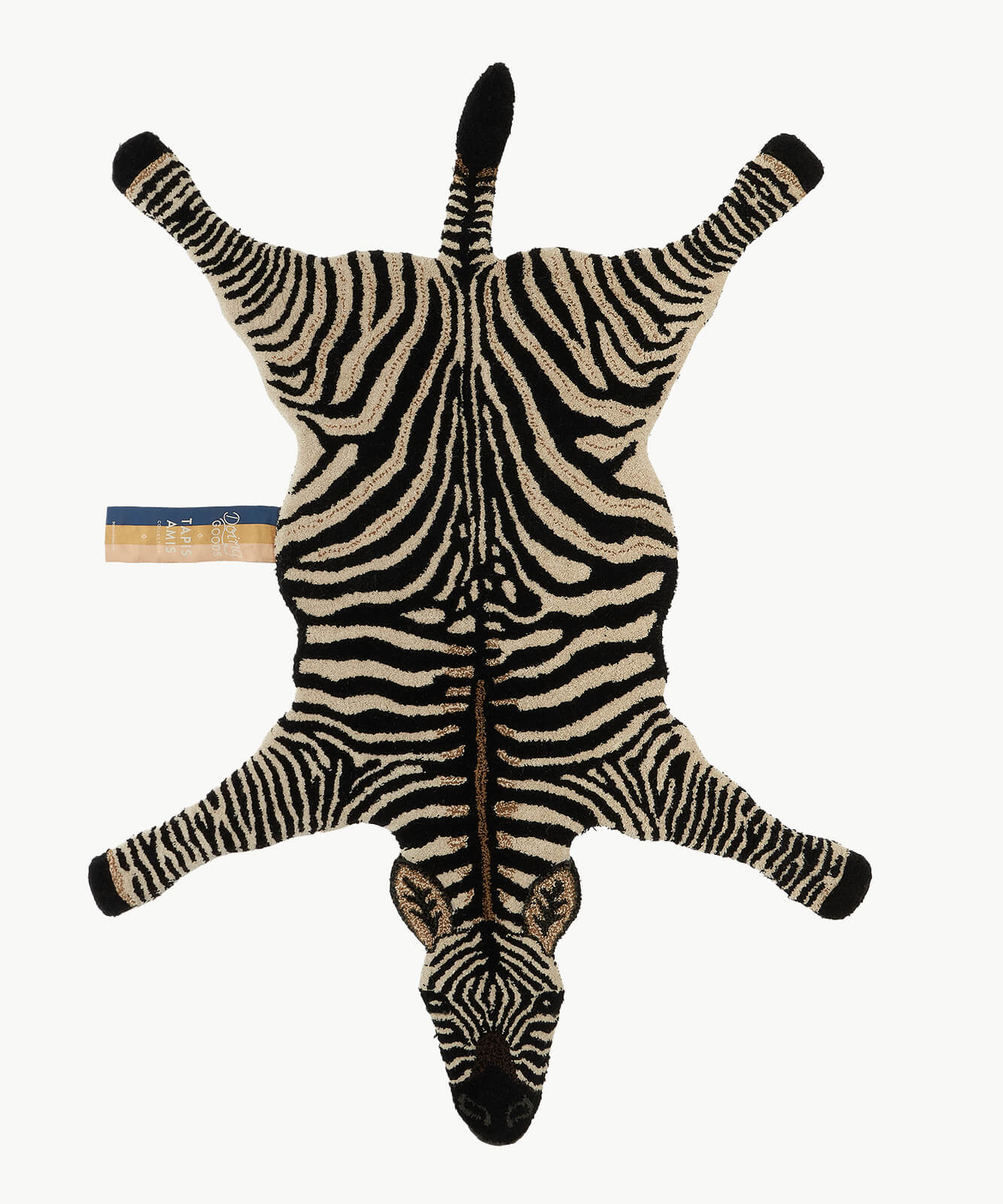Stripey Zebra Playroom Rug - Joy