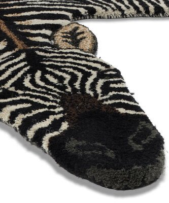 Stripey Zebra Playroom Rug - Joy