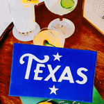Texas Decoupage Tray - Joy