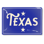 Texas Decoupage Tray - Joy
