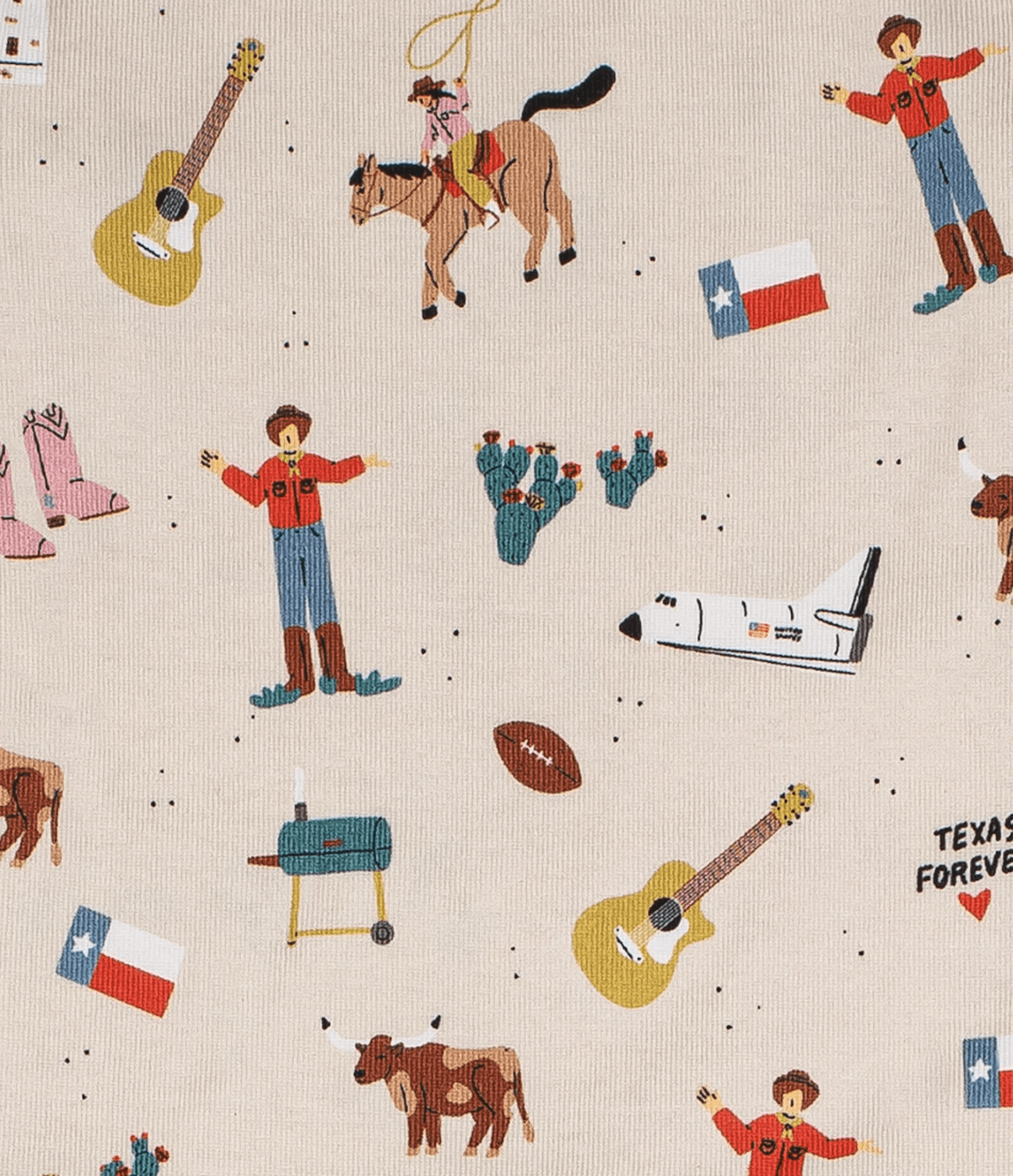 Two Piece Goodnight, Texas Pajamas - Joy