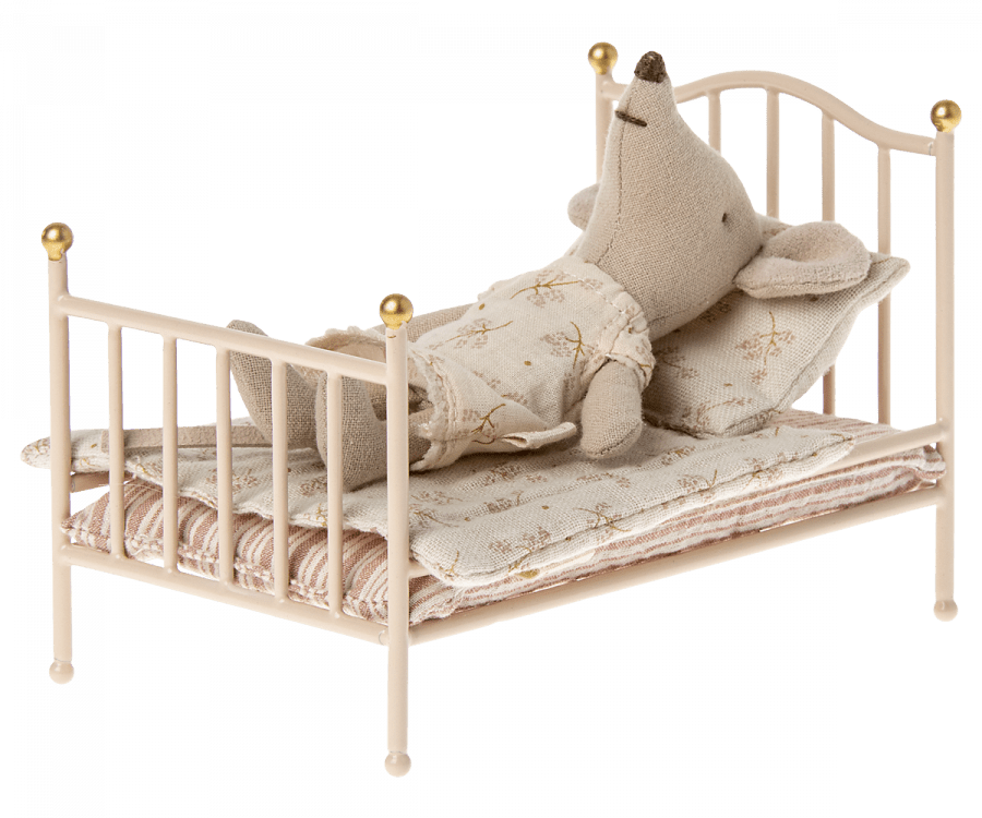 Vintage Bed for a Mouse - Joy