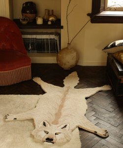Woozy Wolf Rug - Joy