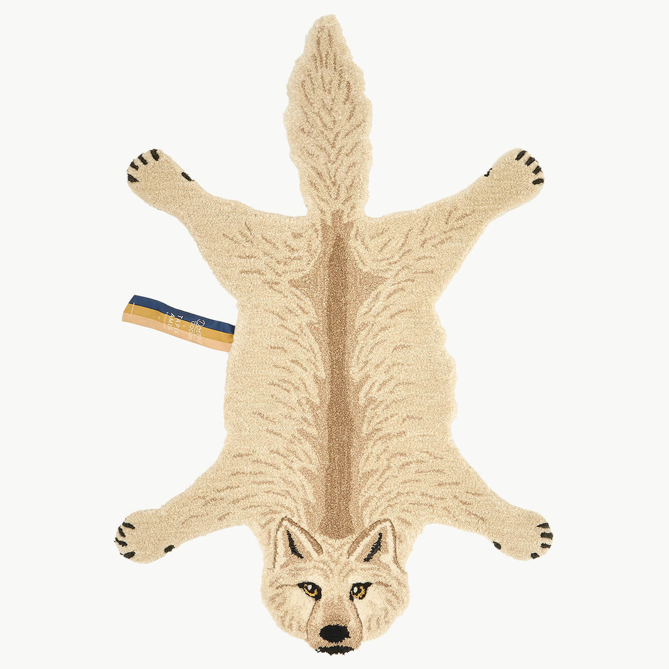 Woozy Wolf Rug - Joy