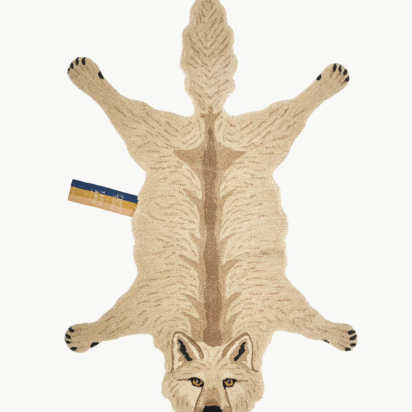 Woozy Wolf Rug - Joy