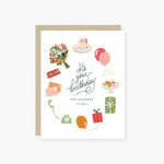You Deserve It All Birthday Card - Joy